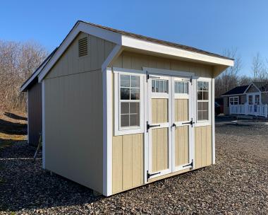 8x10 Storage shed in CT by Pine Creek Structures 