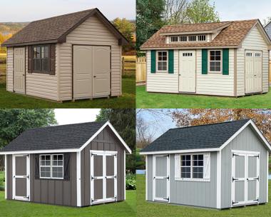 Custom Order A Cape Cod Storage Shed from Pine Creek Structures of Zelienople