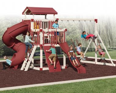 Vinyl Play Set D68-8 from Pine Creek Structures in Harrisburg, PA