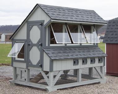 6x8 Chicken Coop available at Pine Creek Structures of Elizabethville